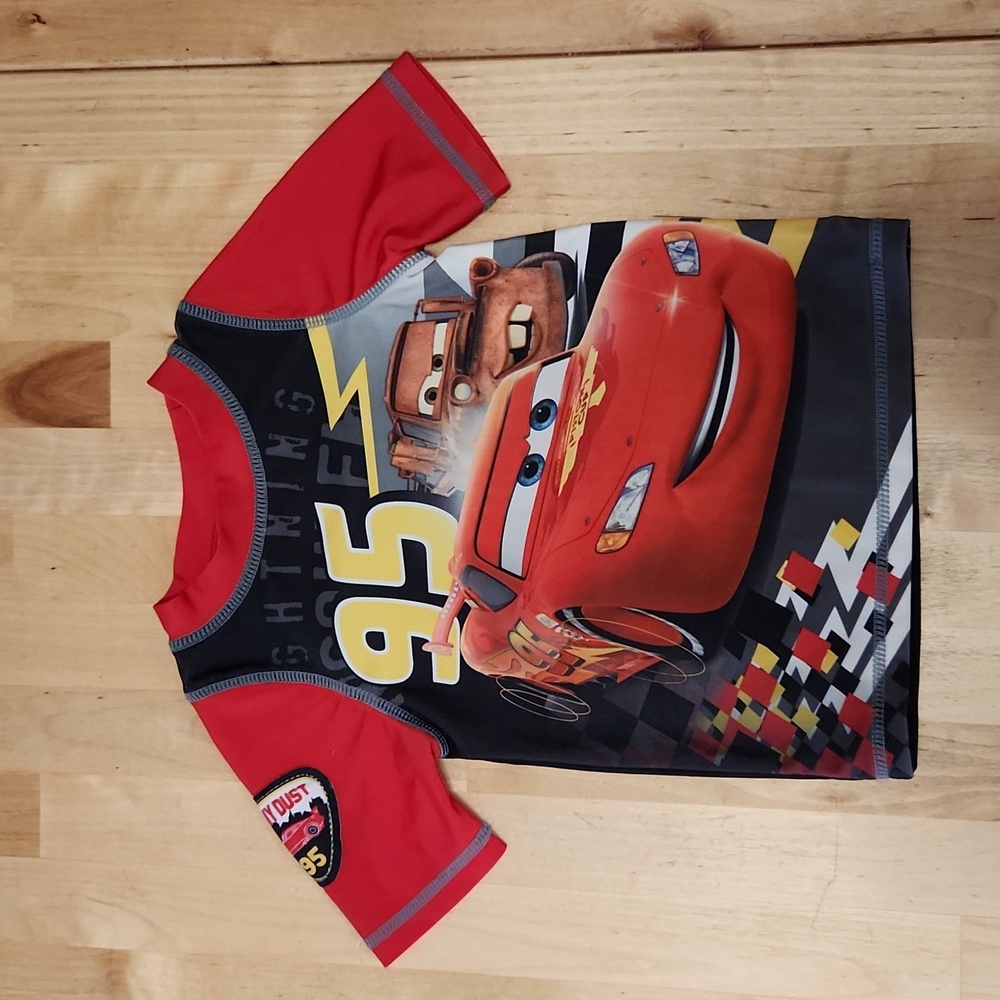 Disney Lightening McQueen Rashguard